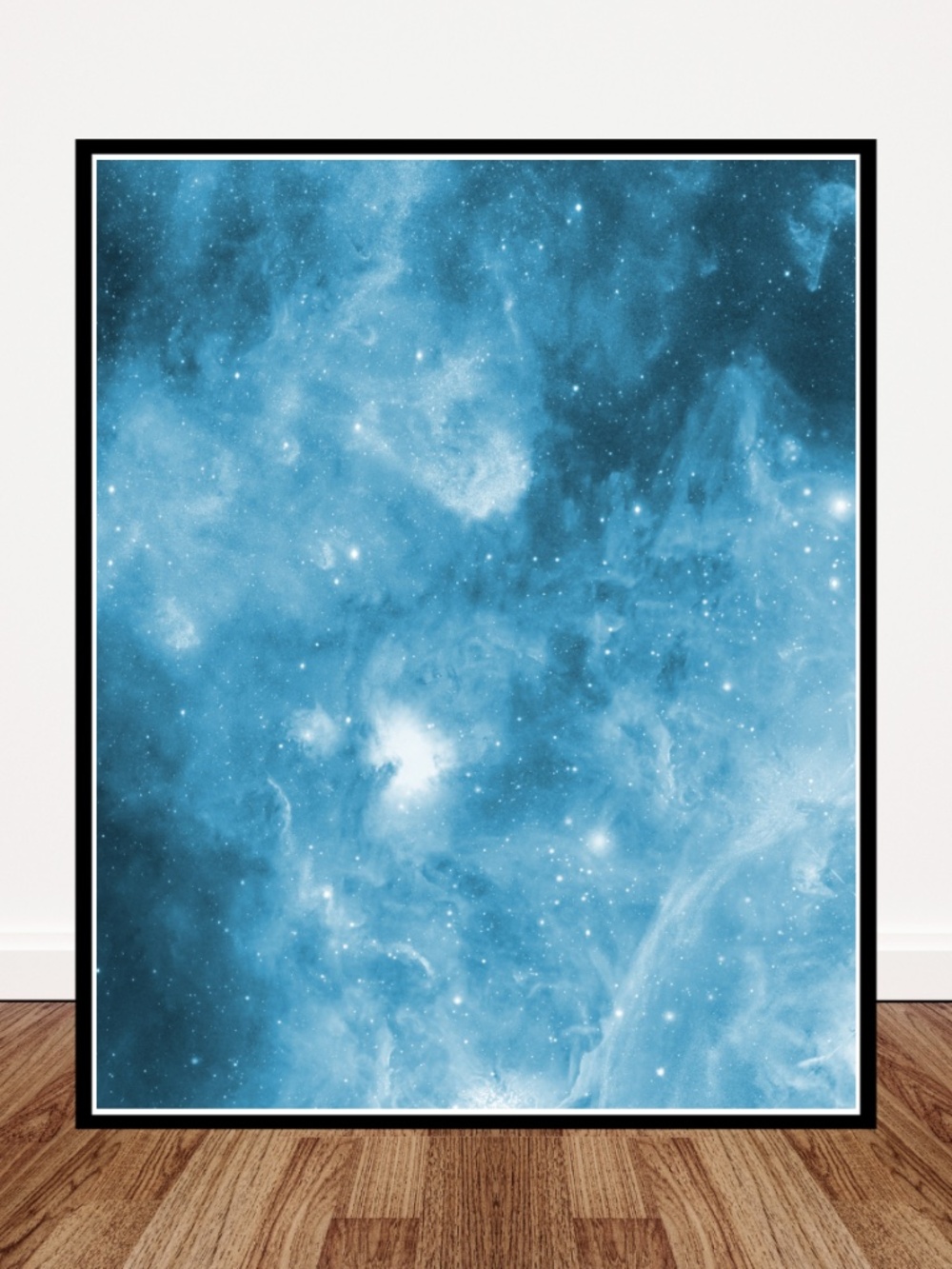 Blue Starry Wall Art Decor